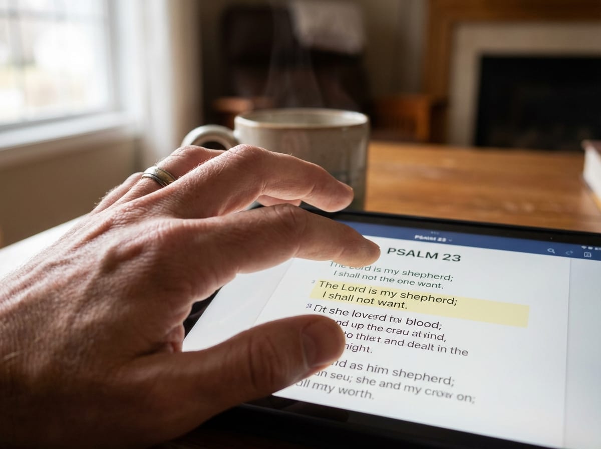 Click a Verse. Ask a Question. Study Scripture With Precision.