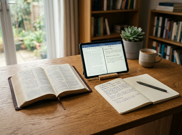 Everything You Need for Bible Study — Without Switching Between Tools